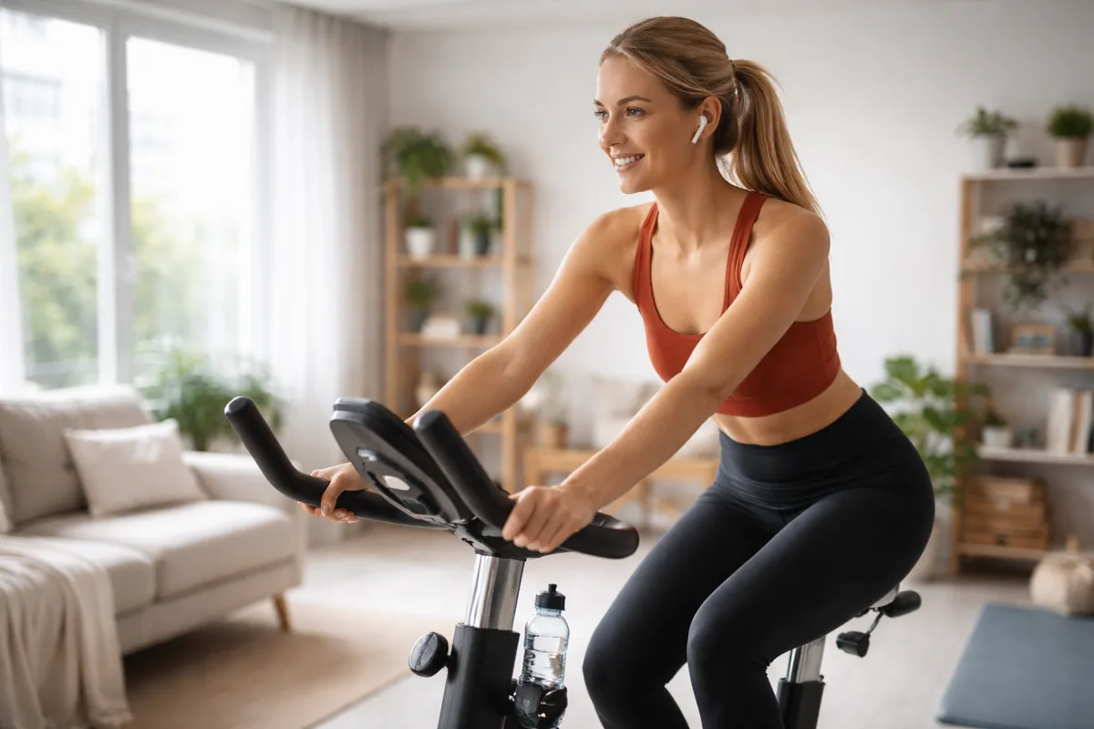Les bienfaits de l'exercice à domicile avec le vélo d'appartement