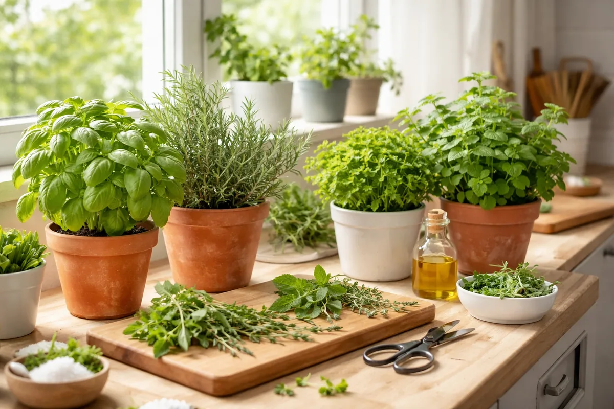 L'art de cultiver des herbes aromatiques à la maison