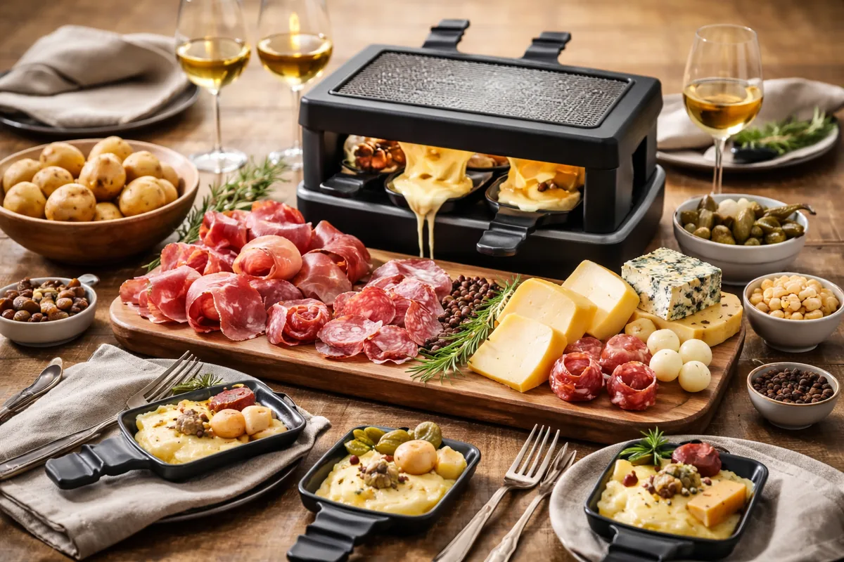 Comment préparer une raclette savoyarde pour 4 personnes