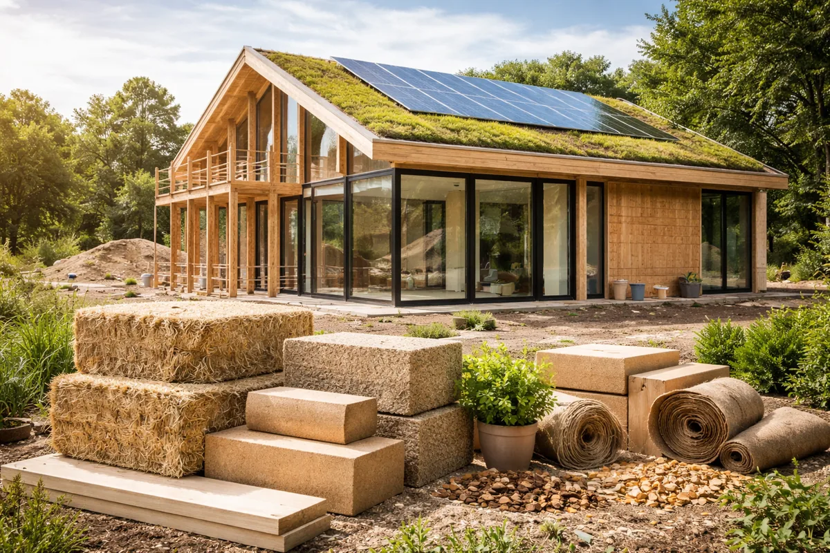 L'essor des matériaux écologiques dans la construction moderne