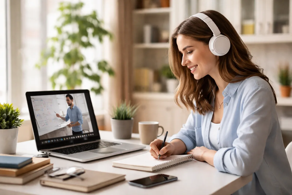 Développer ses compétences en prenant des cours en ligne