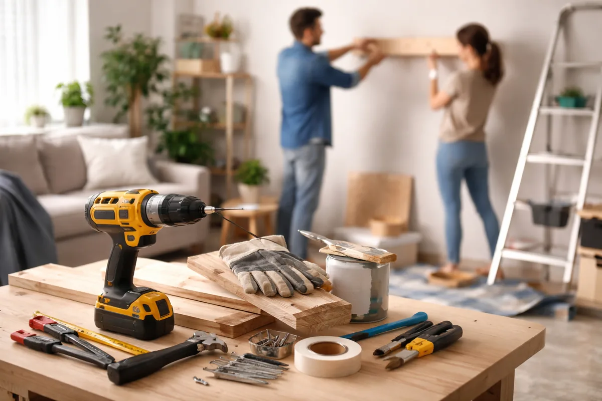 Comment réaliser un projet de bricolage à faible coût dans sa maison