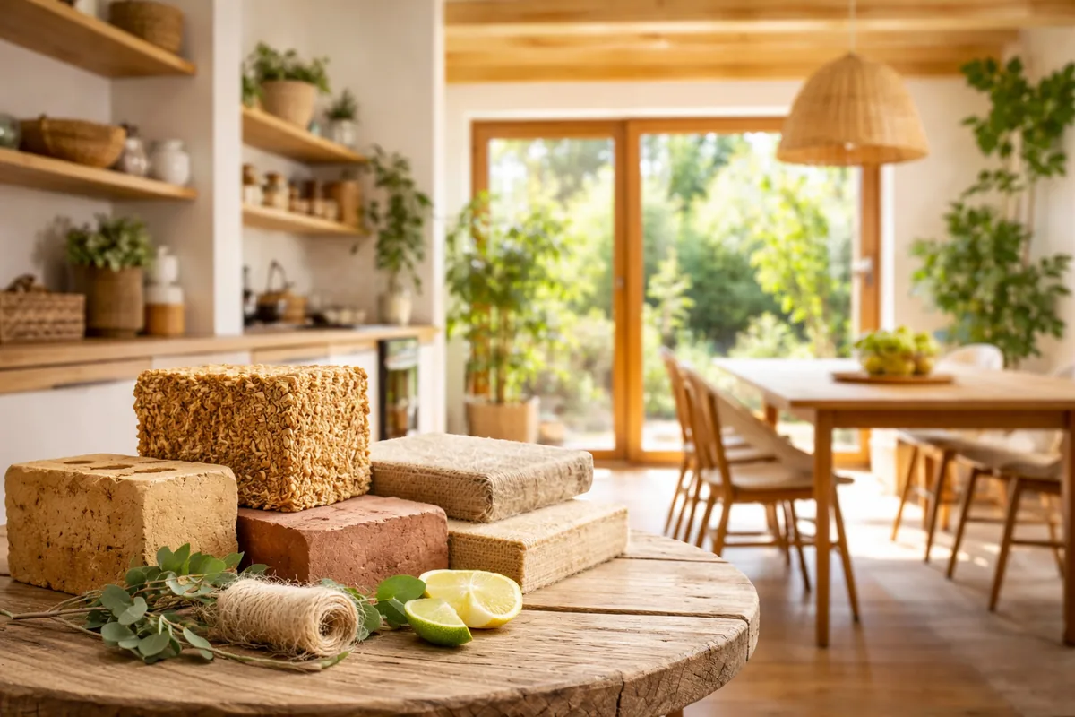 Les matériaux naturels pour une maison saine et durable